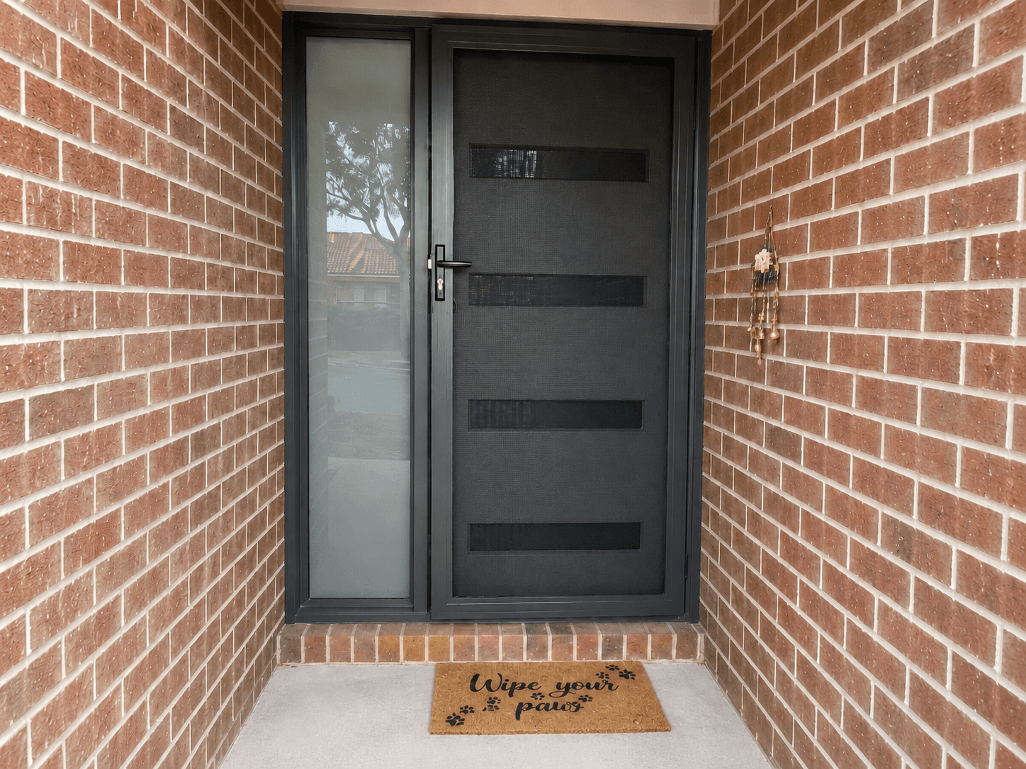 Stainless Steel Mesh Doors installed by SM Security in South East Melbourne