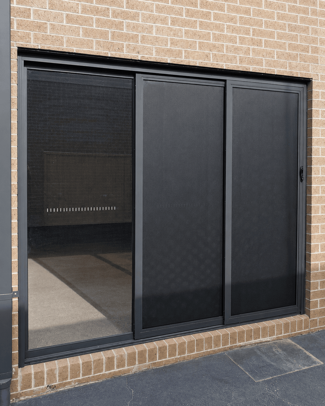 Three-panel stacker sliding door in Narre Warren, South East Melbourne